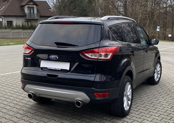 Ford Kuga cena 55900 przebieg: 146059, rok produkcji 2015 z Poręba małe 326